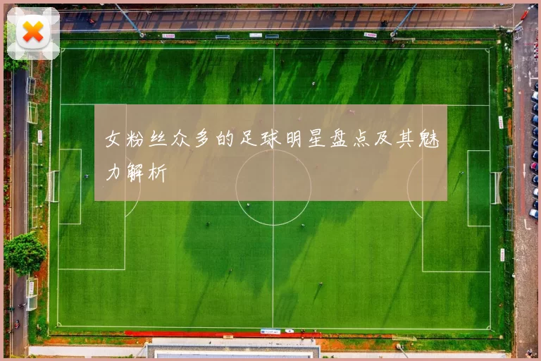 女粉丝众多的足球明星盘点及其魅力解析