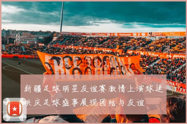 新疆足球明星友谊赛激情上演球迷共庆足球盛事展现团结与友谊